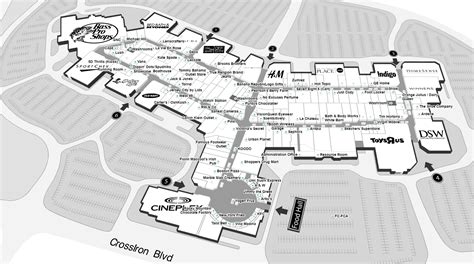 crossiron mills store map.